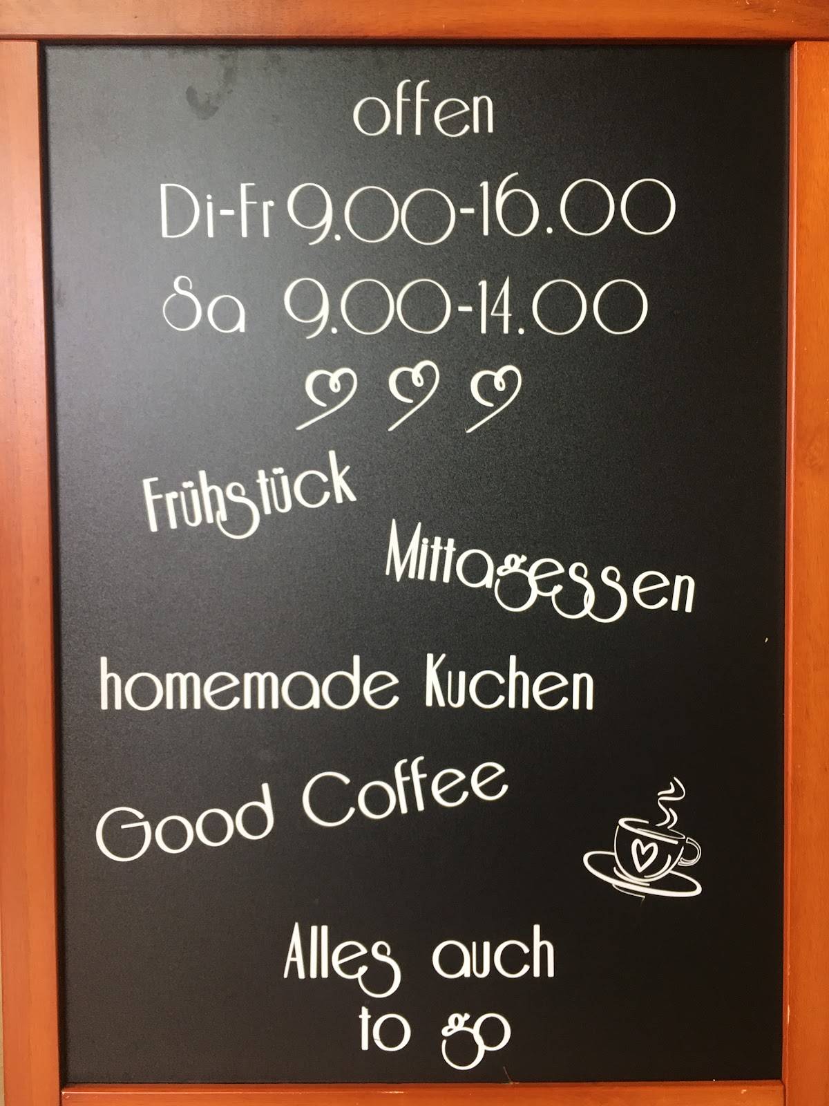 Menu di Lieblingsplatz Café 