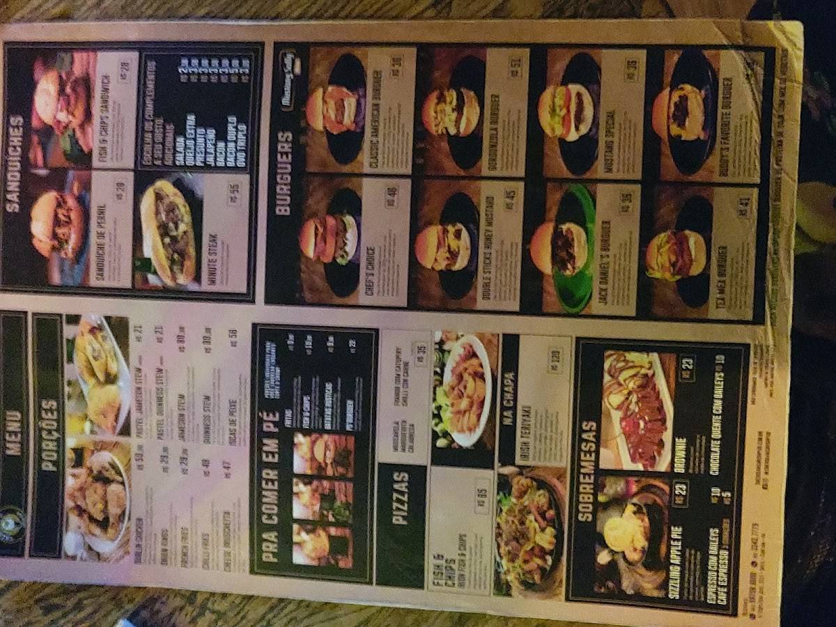 Limbo Bar cardápio