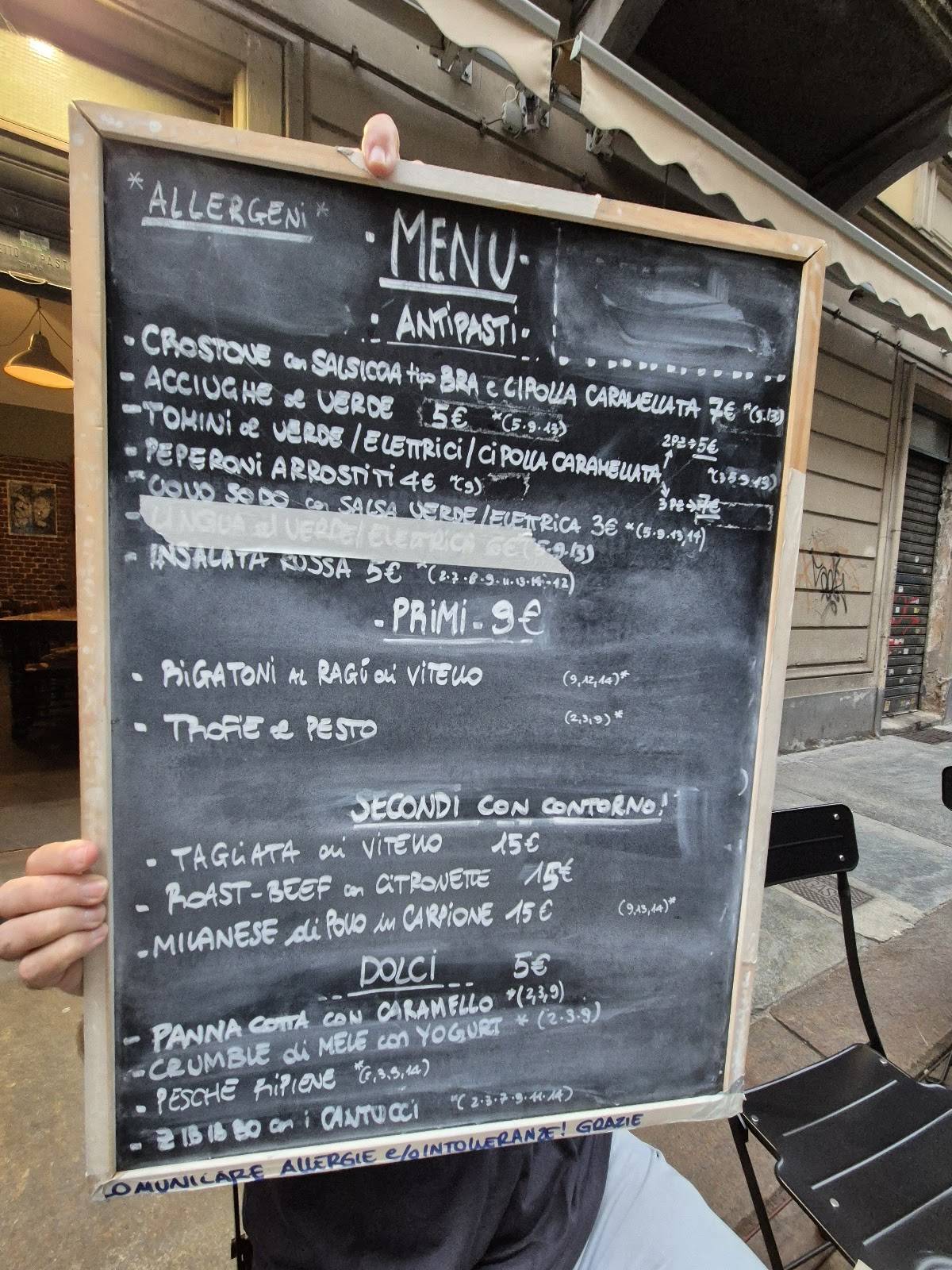 Menu di lo sbarco 
