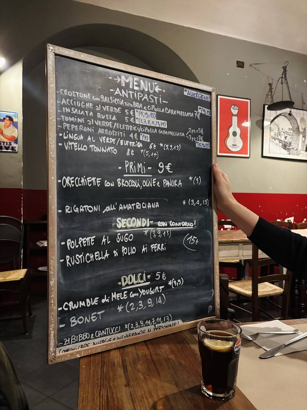 Menu di lo sbarco 