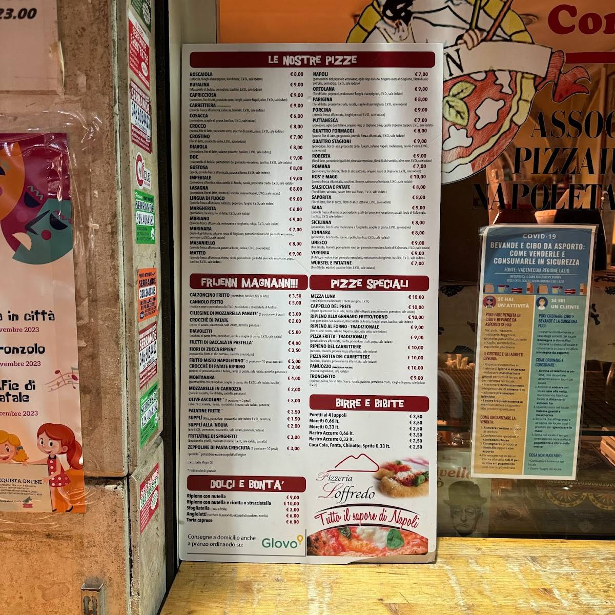 Menu di Loffredo 