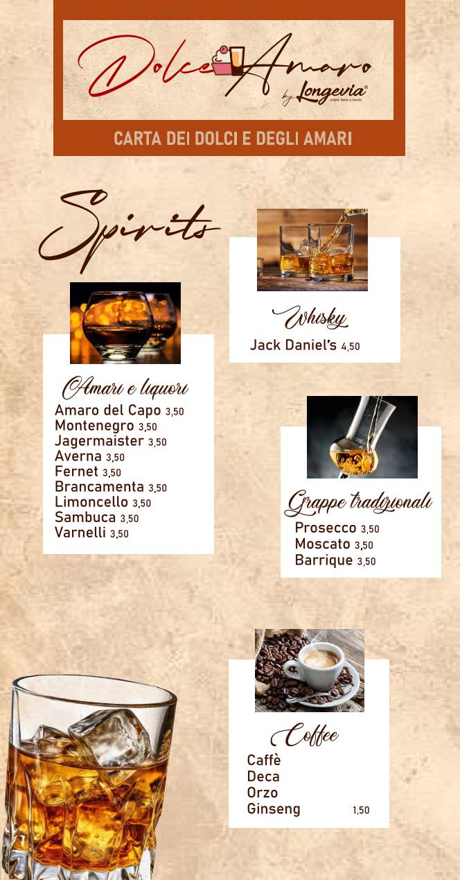 Menu di Longevia Gubbio 