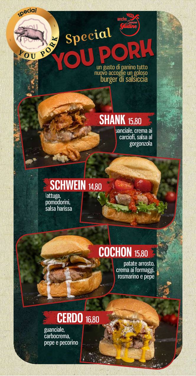 Menu di Longevia Gubbio 