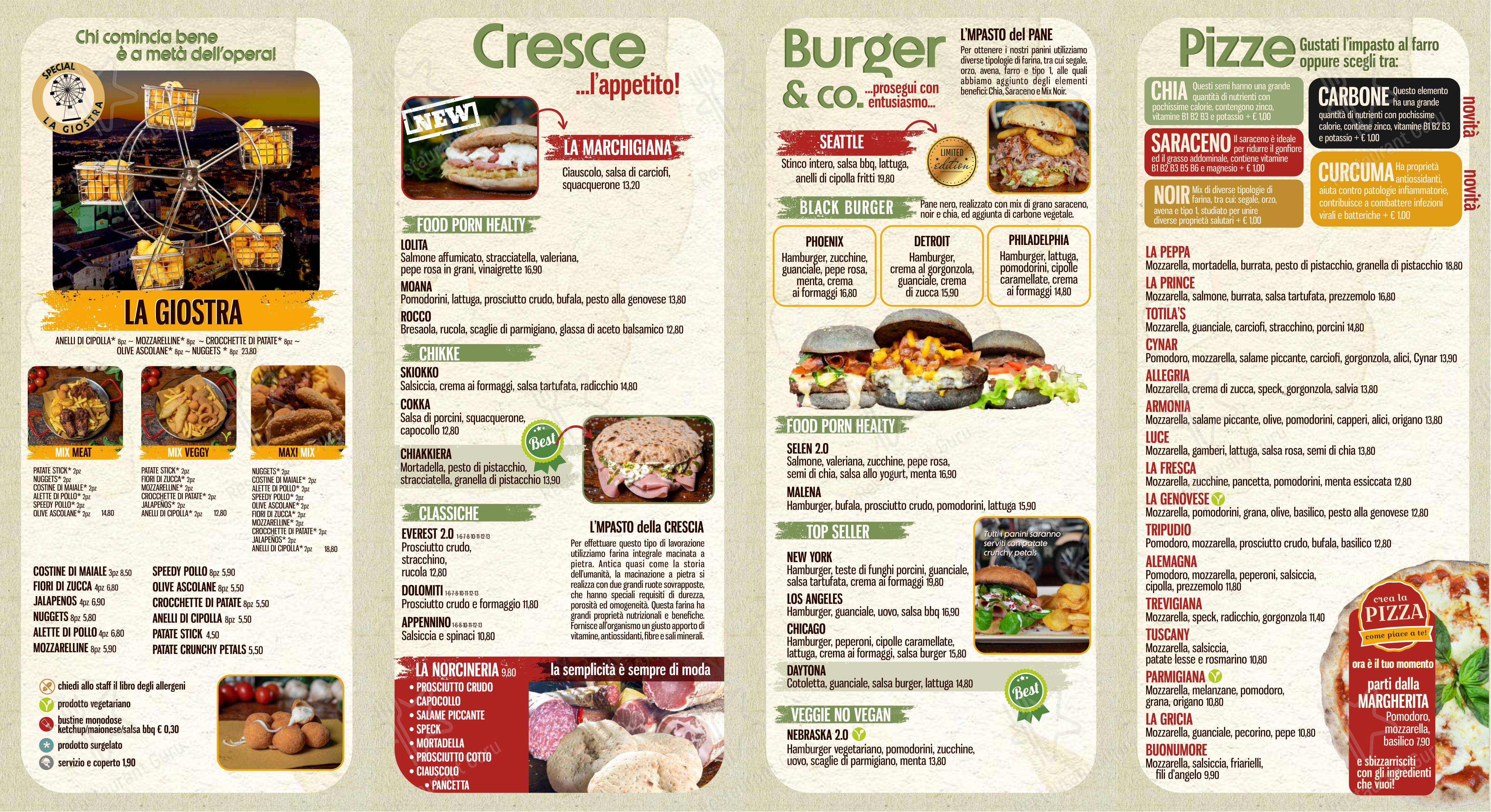 Longevia Gubbio in Gubbio - Menu