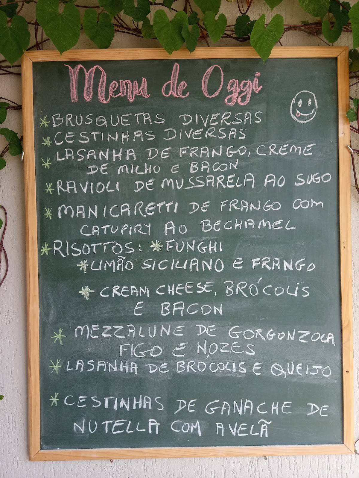 Luigi Deboni Mensa Italiana cardápio