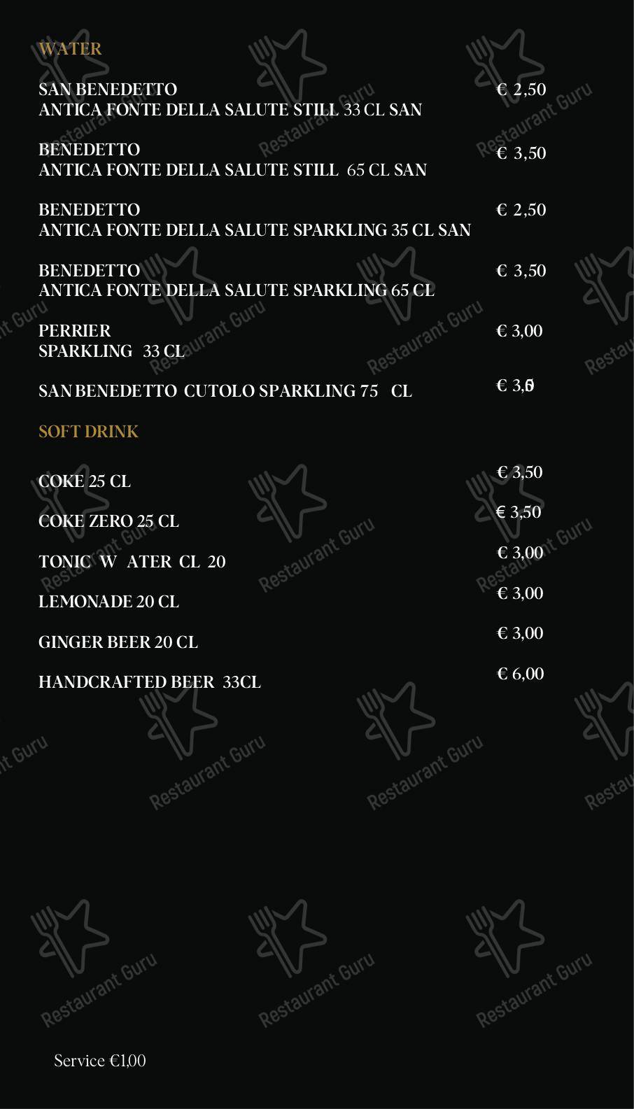 菜单 per MOON in Catania