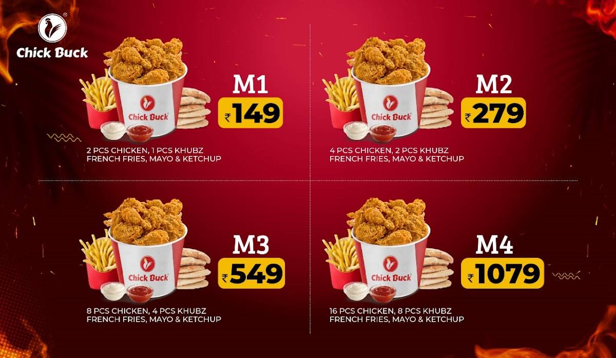 CHICK BUCK MALAPPURAM VALIYANGADI menu
