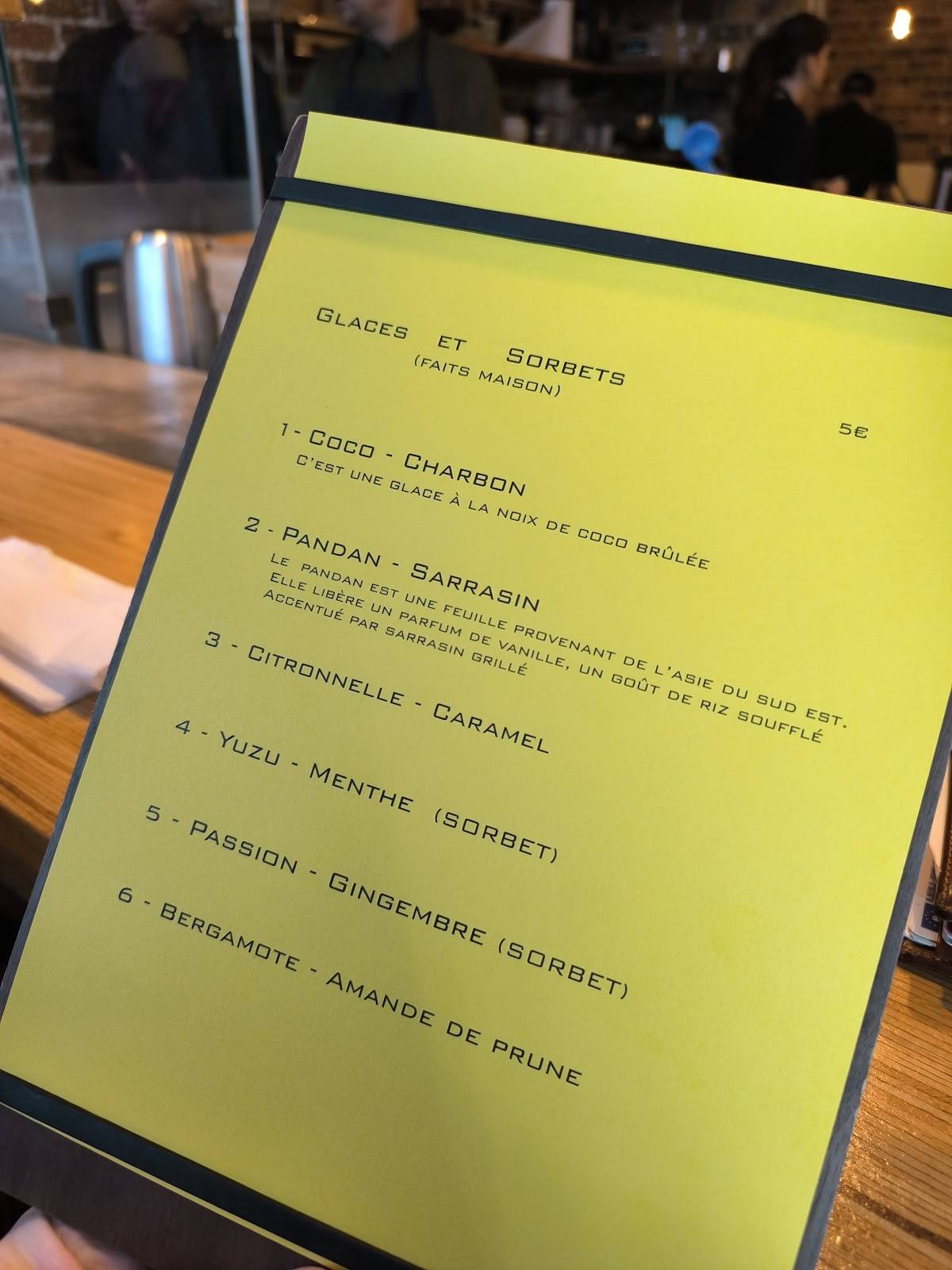 Menu de Mandoobar