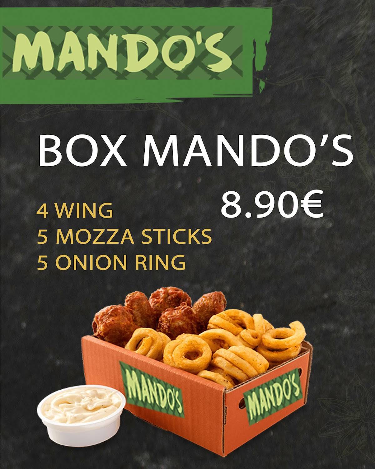 Menu de Mando's