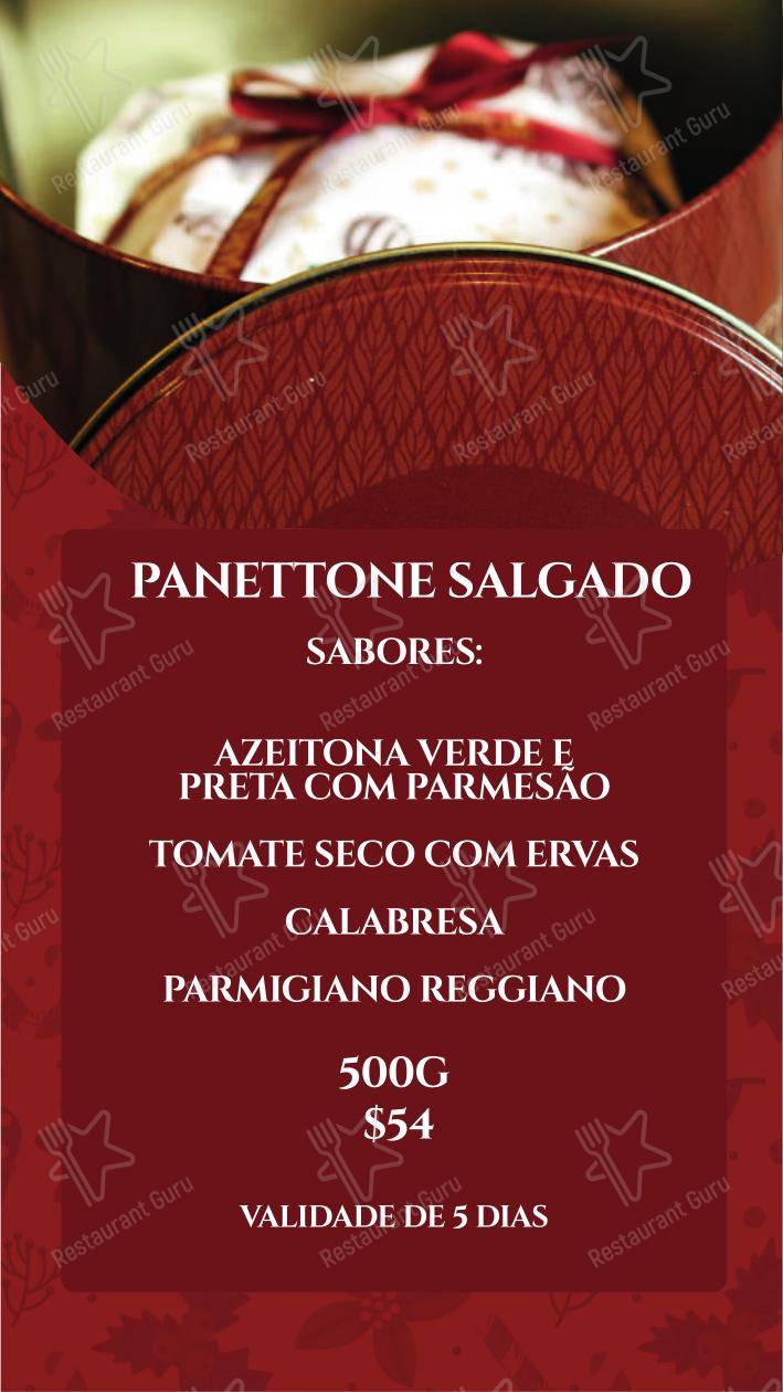Marcolini Empório - Menu