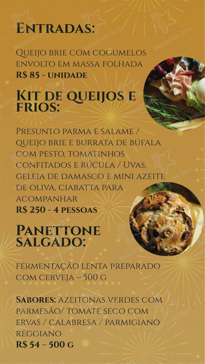 Marcolini Empório - Menu bar