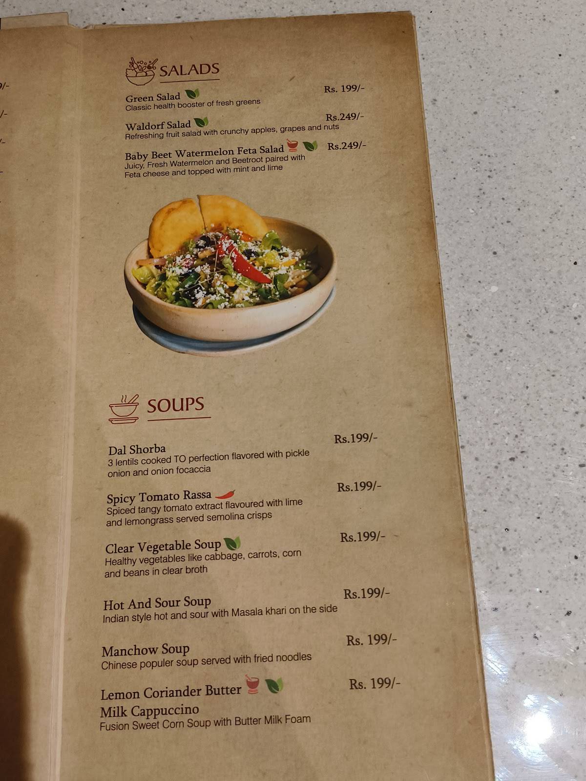 Masala Republic by Dadu's menu