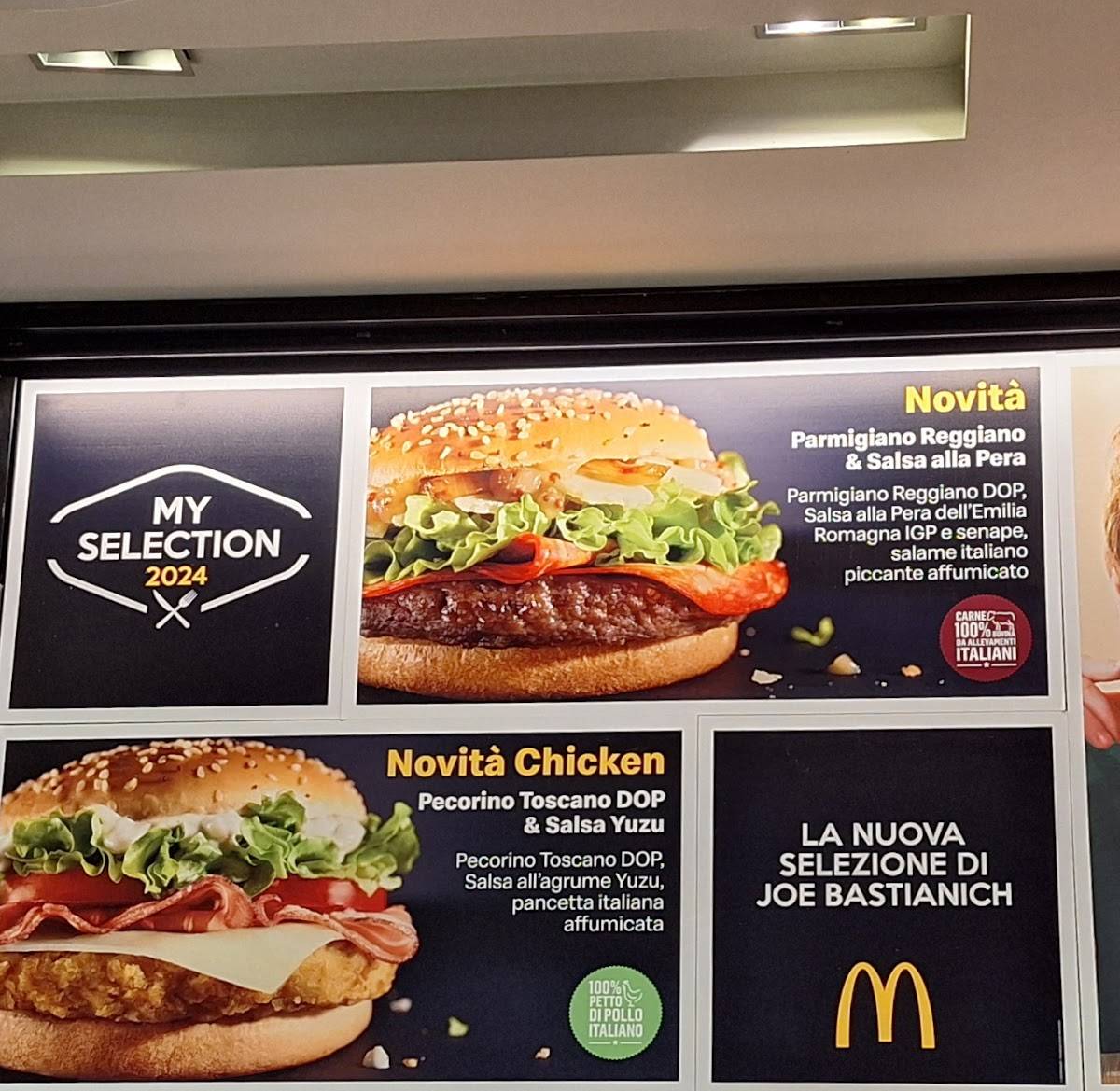Menu di McDonald's 