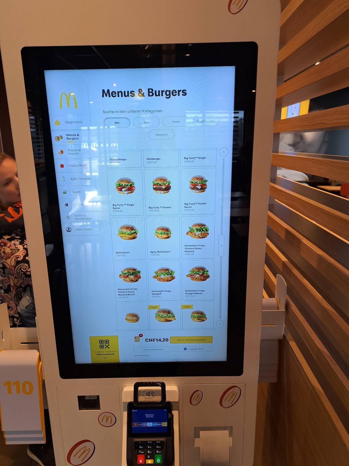 Menu di McDonald’s 