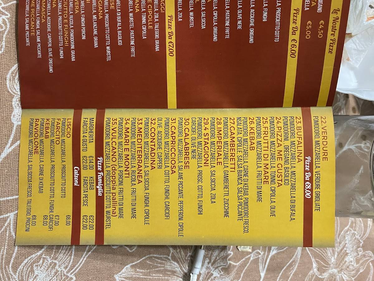 Menu di M 