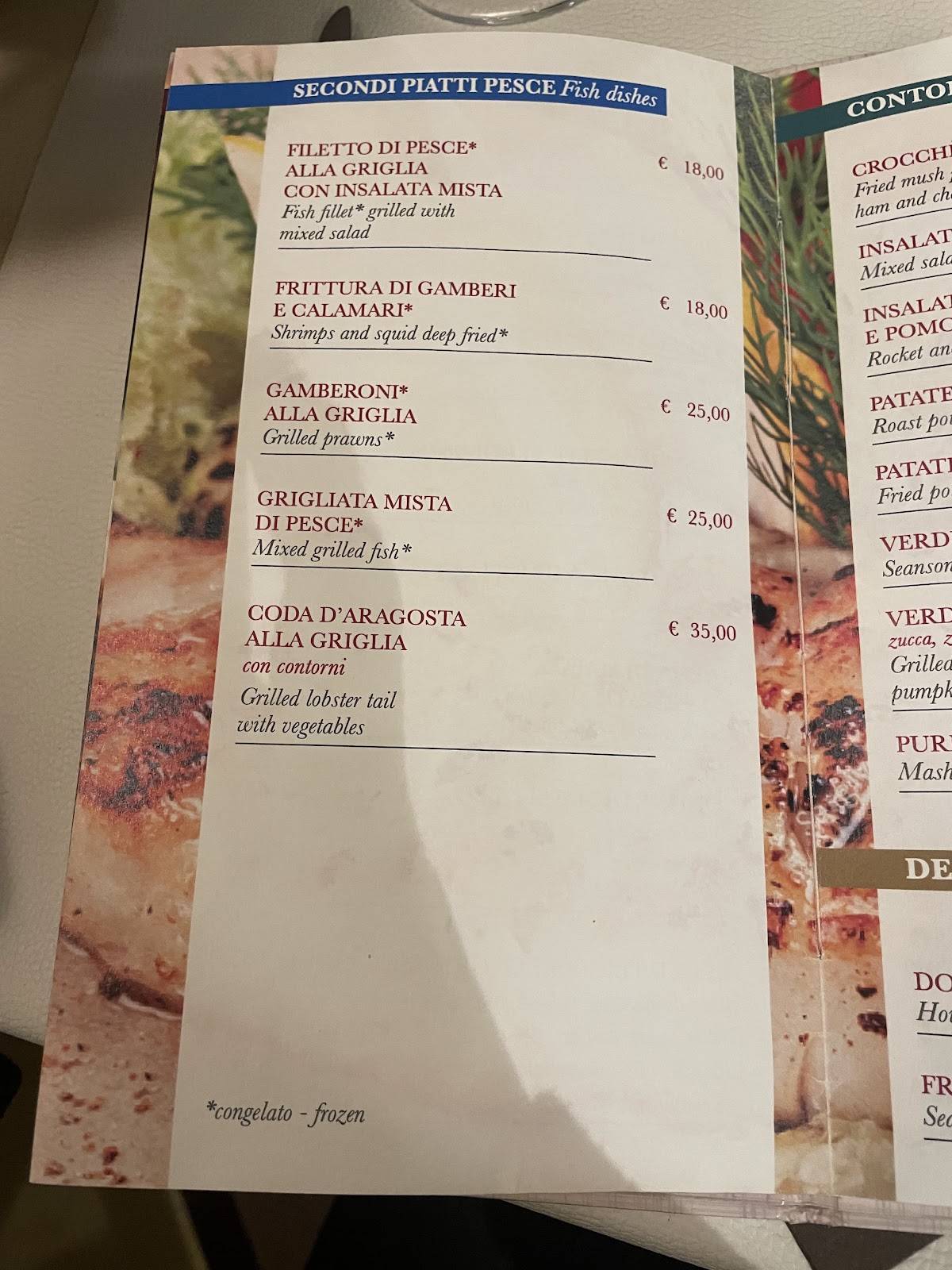 Menu di Meating 