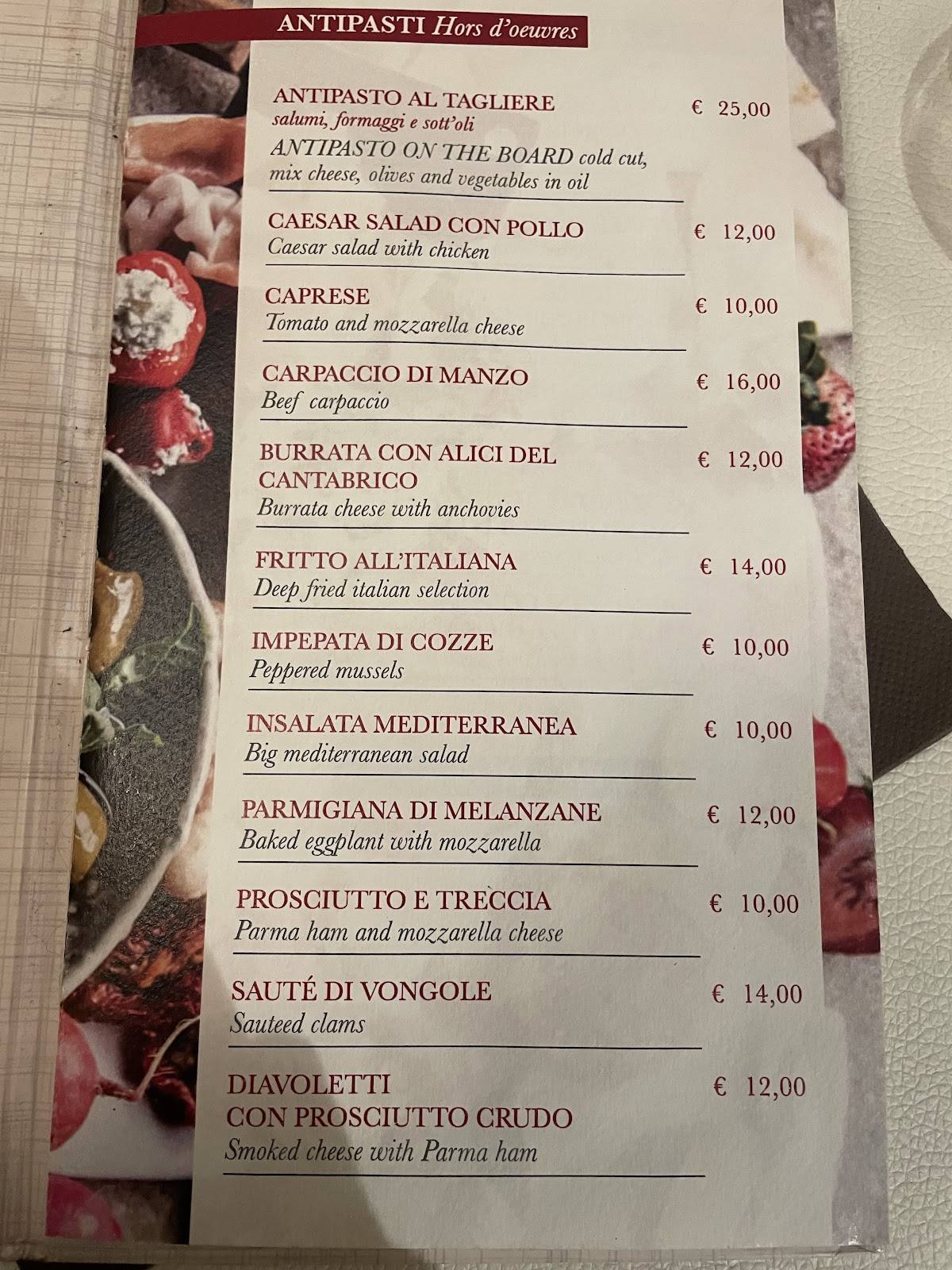 Menu di Meating 