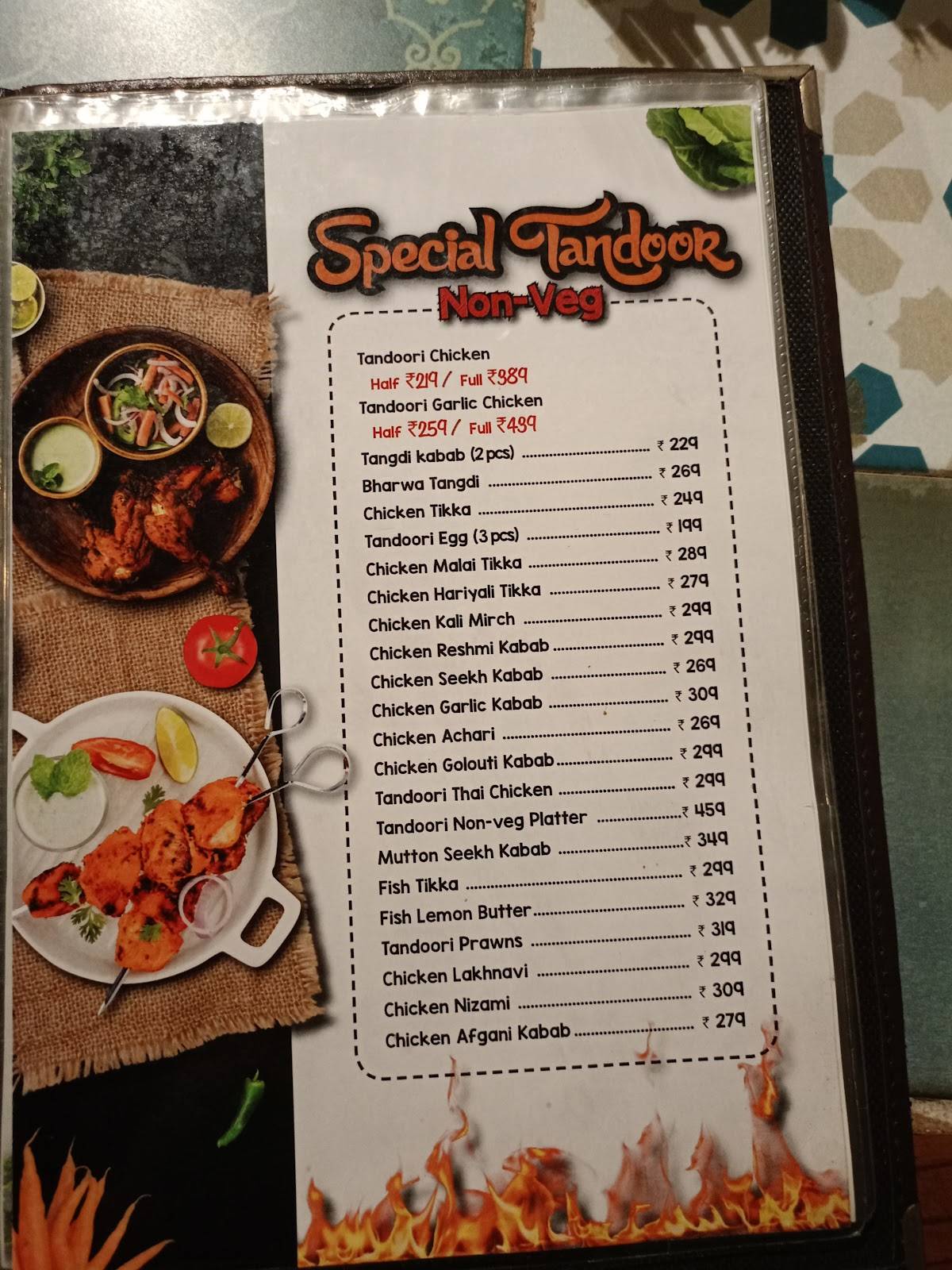 Median Grilled menu