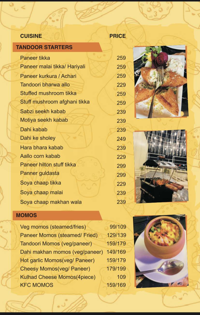 City Heartz menu
