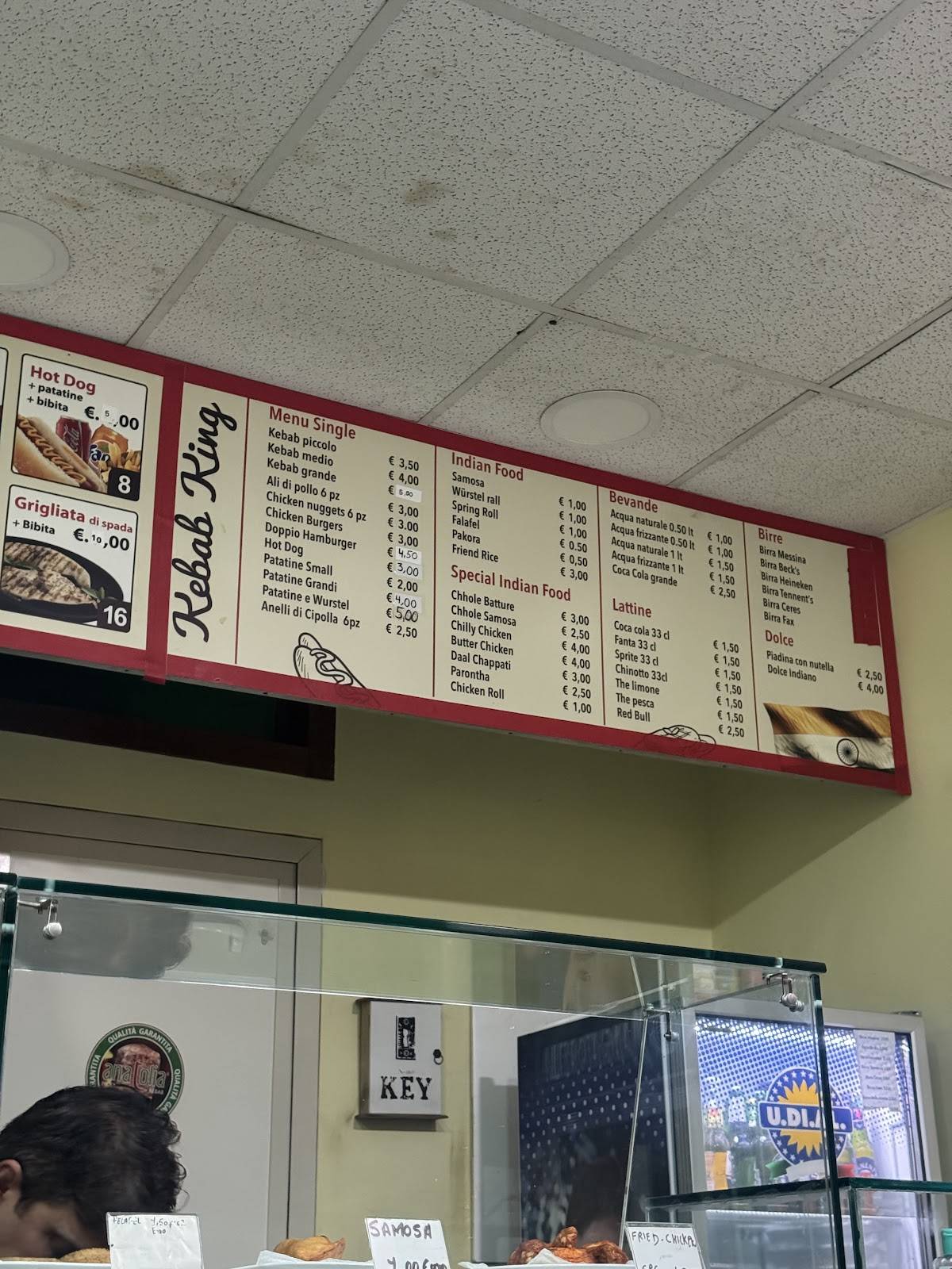 Menu di Kebab King 