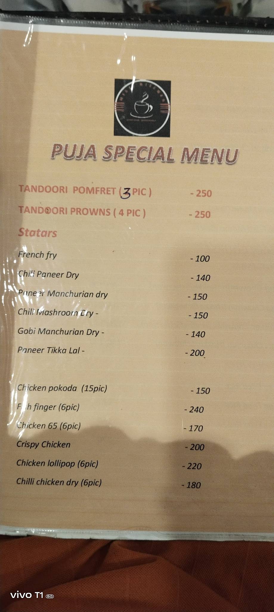 Misti Kitchen (Good Food Good Health) menu