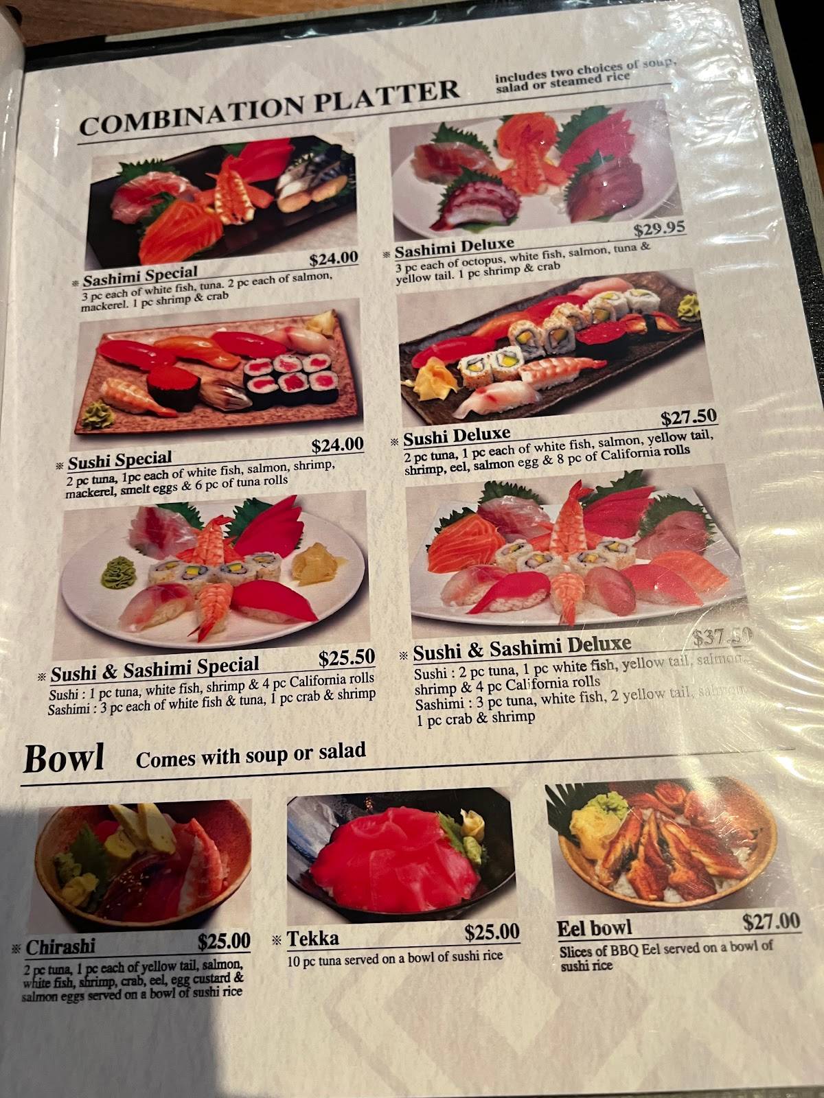 Menu At Miyabi Japanese Steak Seafood House Steakhouse Fayetteville