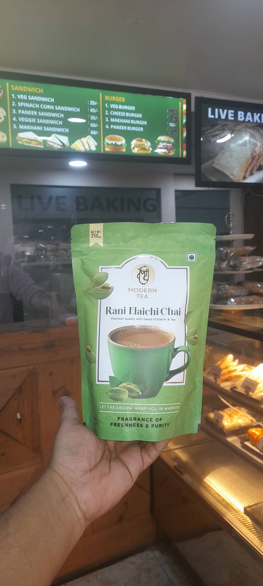 Modern Tea & Modern Bakery, Engineering College Chauraha menu