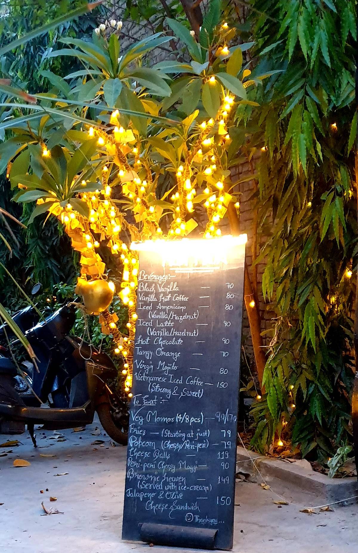 Moh Maya menu