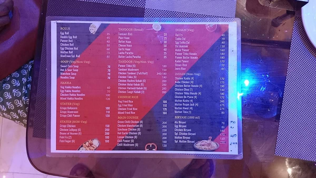 Monemon Interior menu