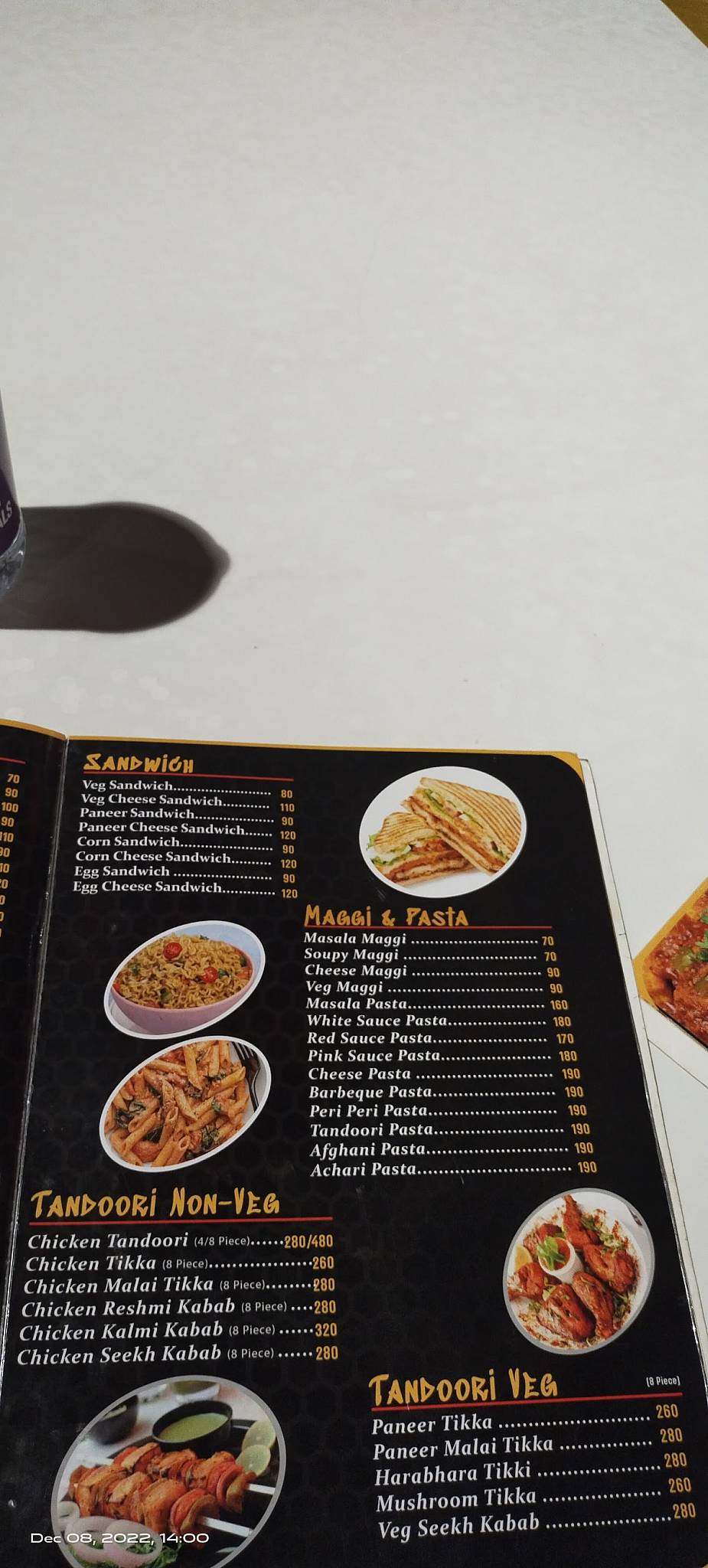 Mother's Kitchen menu