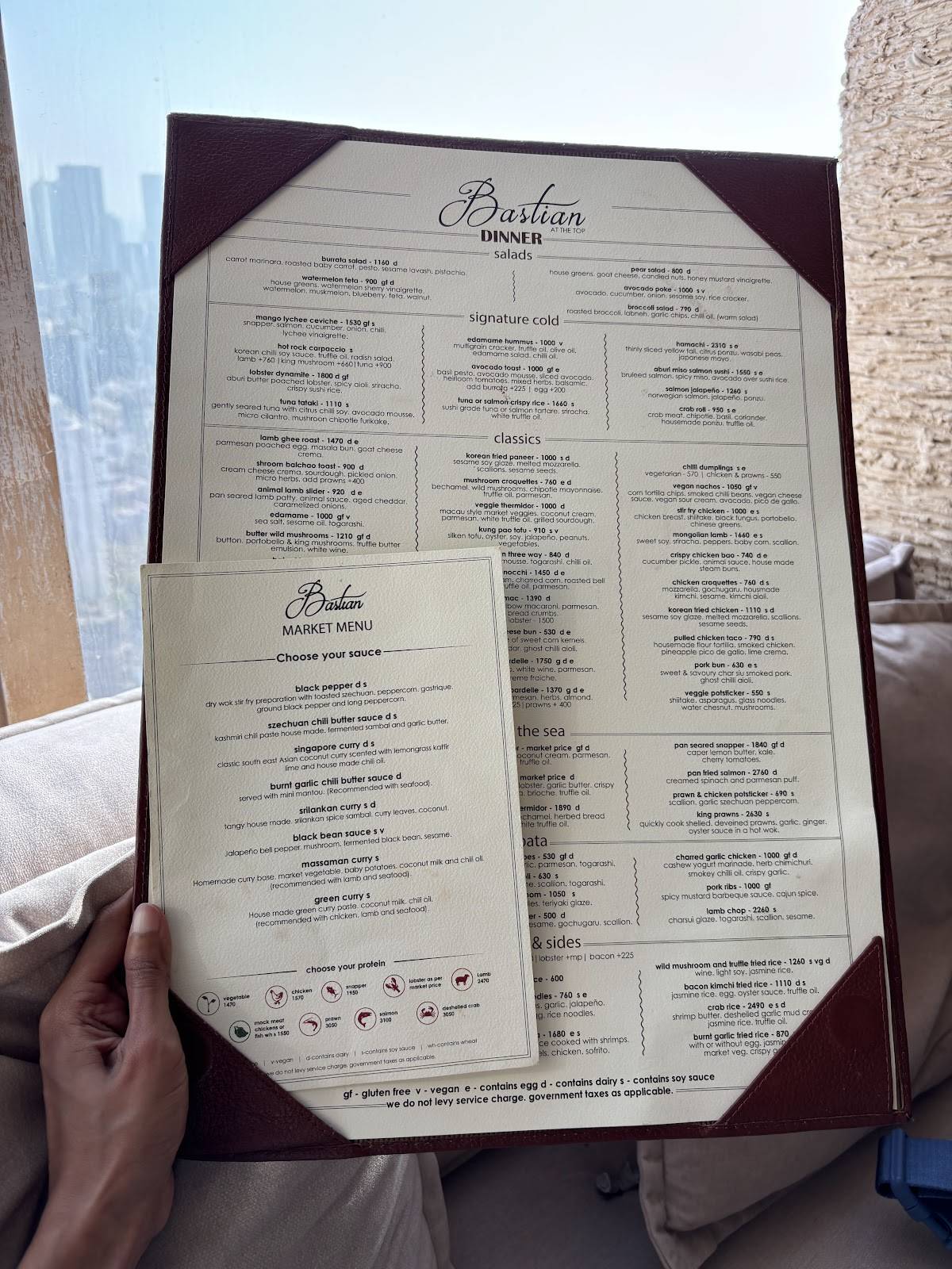 Bastian - At The Top menu