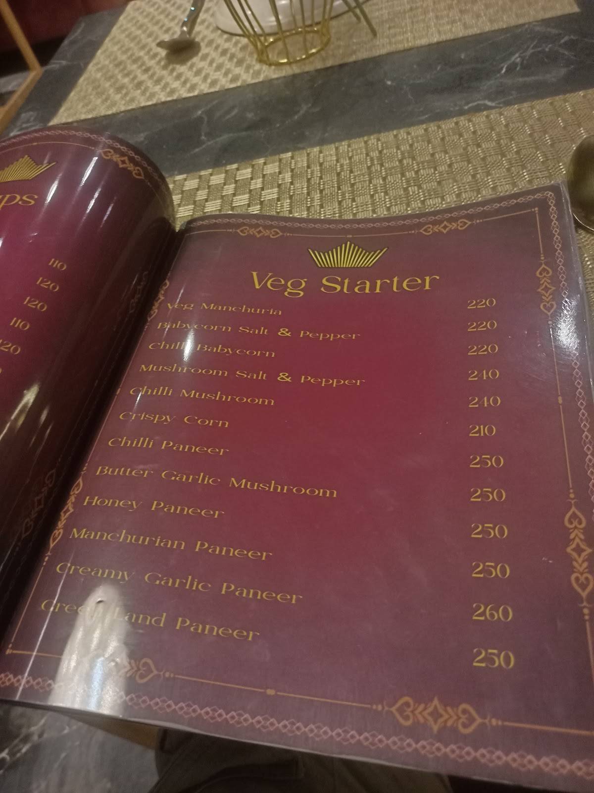 NAVASA - Fine Dining Best Dum biryani in vizag menu