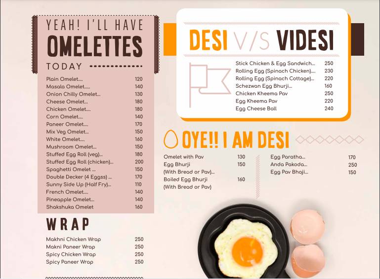 Yello - Cafe. Best Cafe for Couple, Coffee, Breakfast, Sandwiches, Special Occasion, Kitty Party, Birthday Celebration. menu