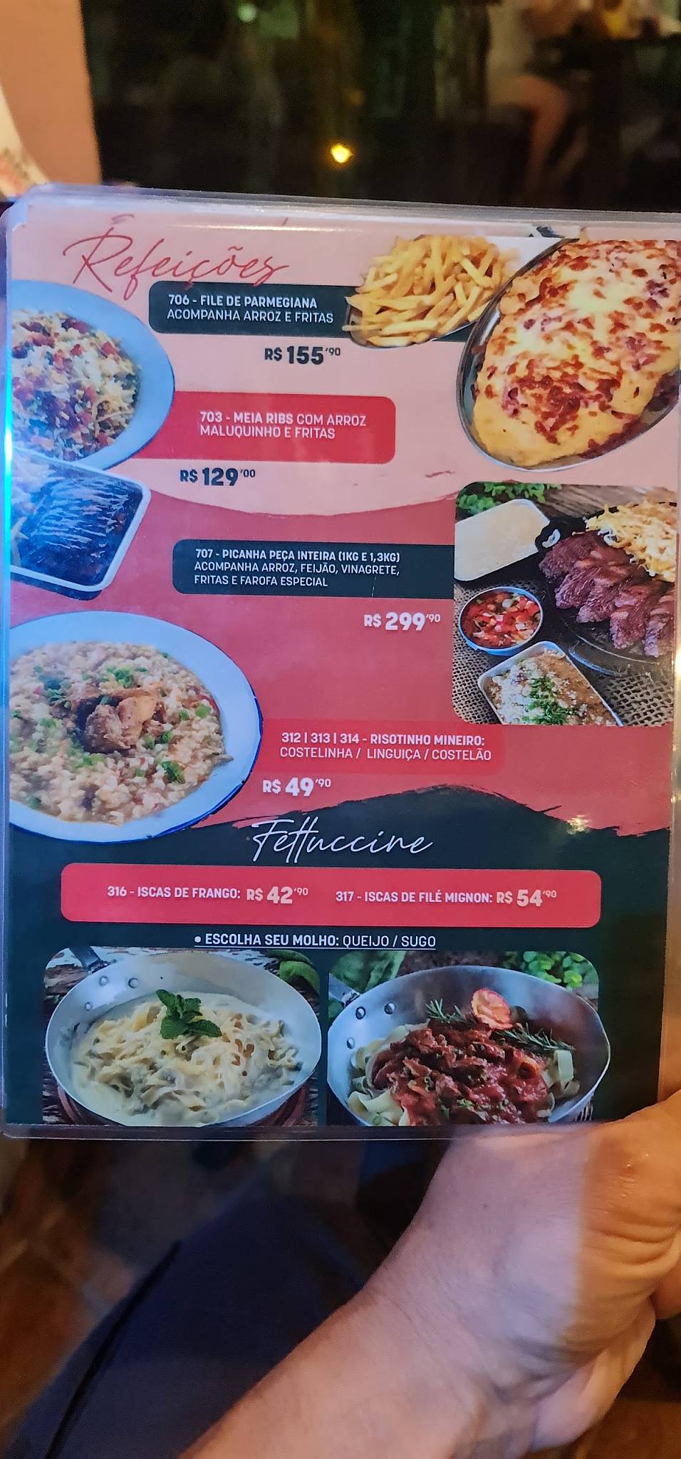 Nara Ribs Restôbar cardápio