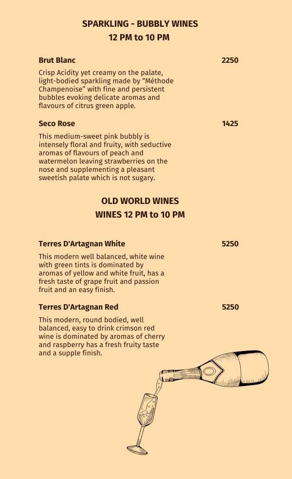 Go Native Lavelle Road menu