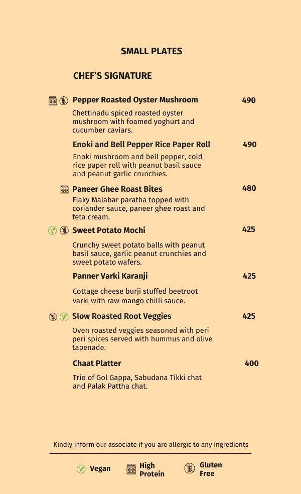 Go Native Lavelle Road menu