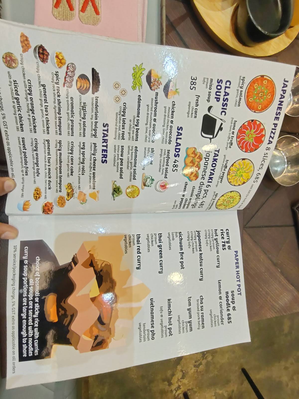 Yum Yum Cha Select Citywalk menu