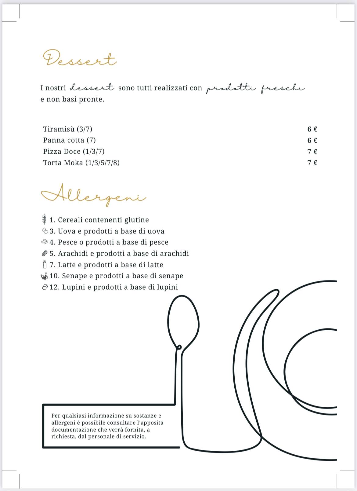 Menu di Ninì 