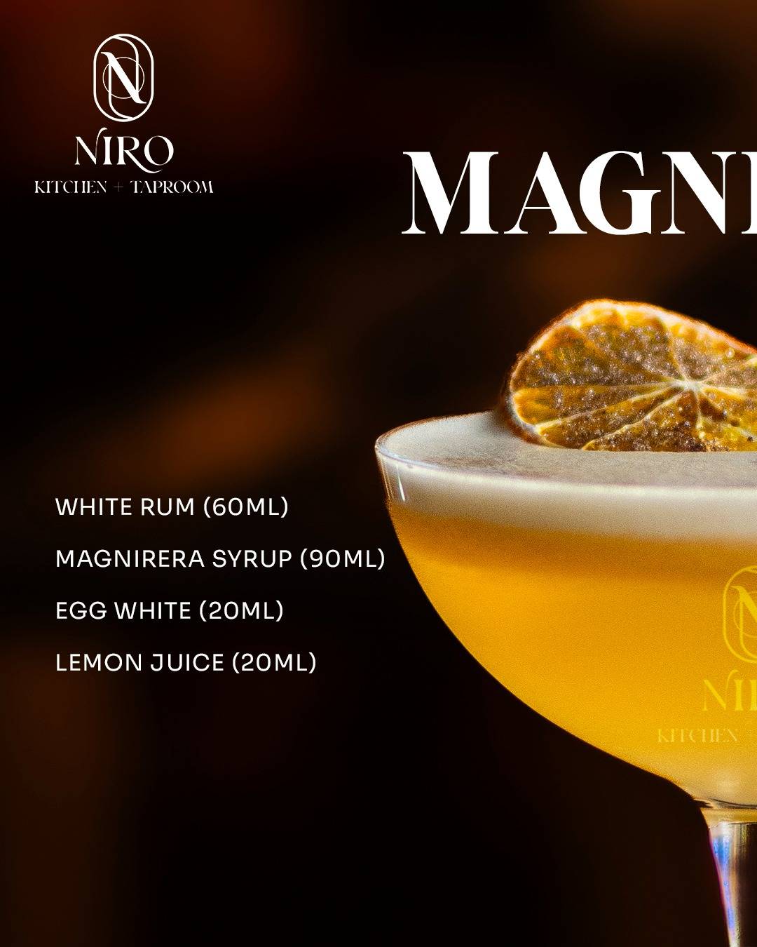 Niro - Taproom & Kitchen menu