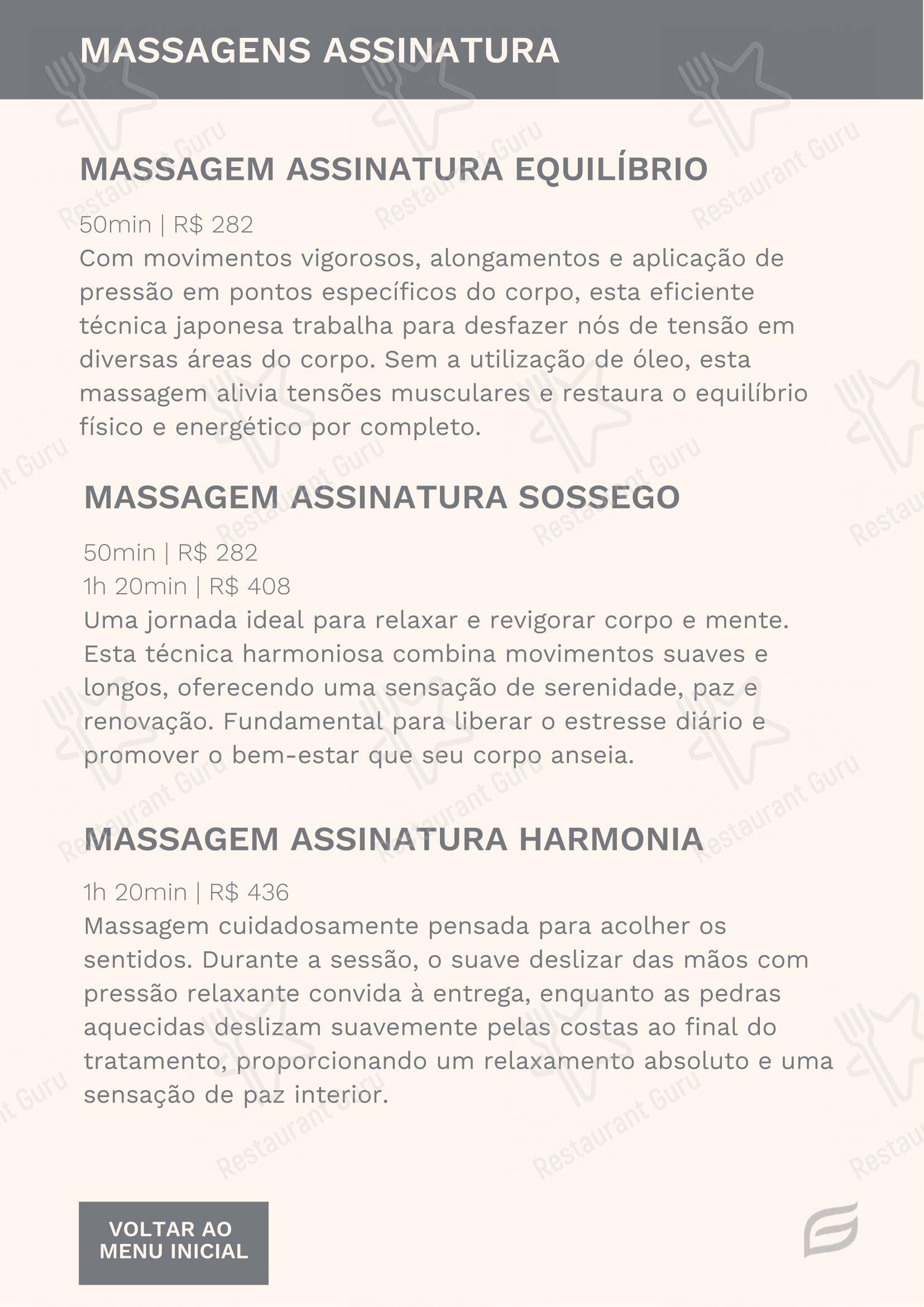 Nomade Restaurante (Nomaa Hotel) em Curitiba - Ночное меню