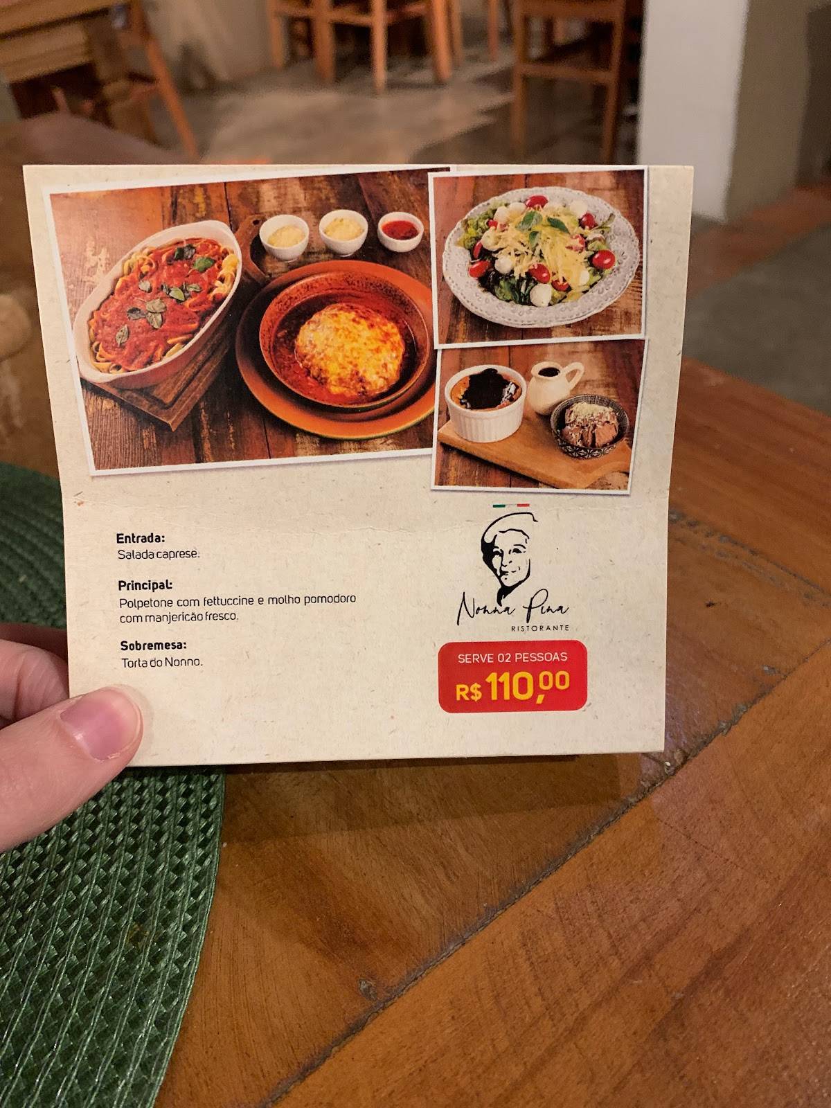 Nonna Pina Ristorante & Rotisserie cardápio