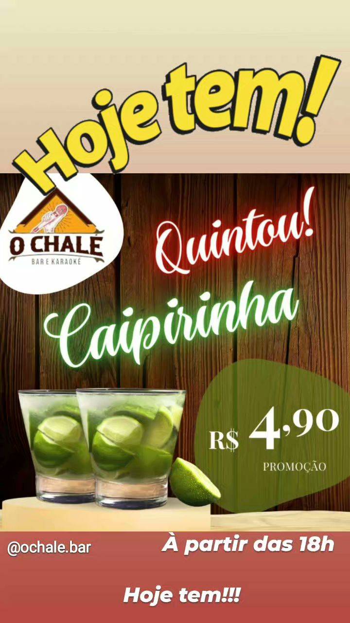 Menu em O Chalé Bar Karaokê, Recife, Av. Norte Miguel Arraes de Alencar