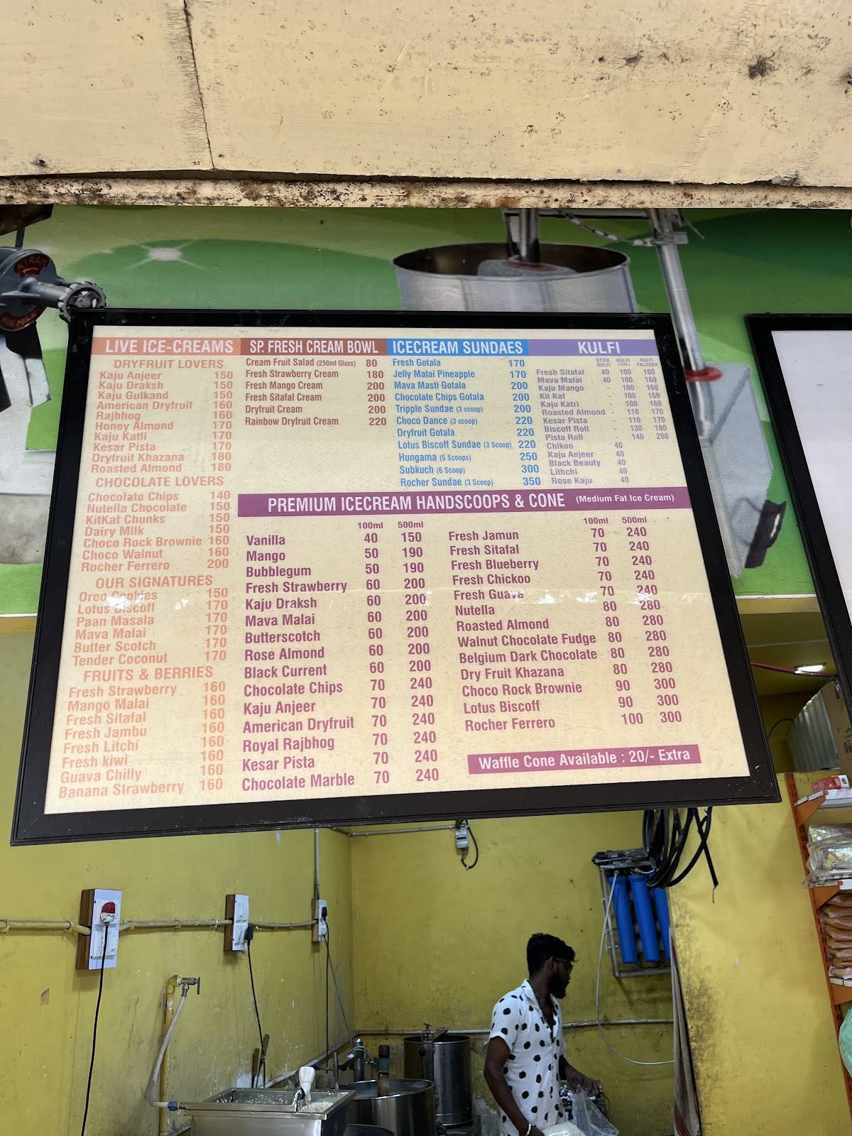 Om Shiv Shakthi Murugan Idli Dosa Center menu