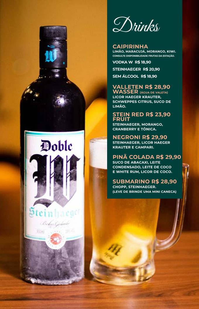 Ópera Café cardápio