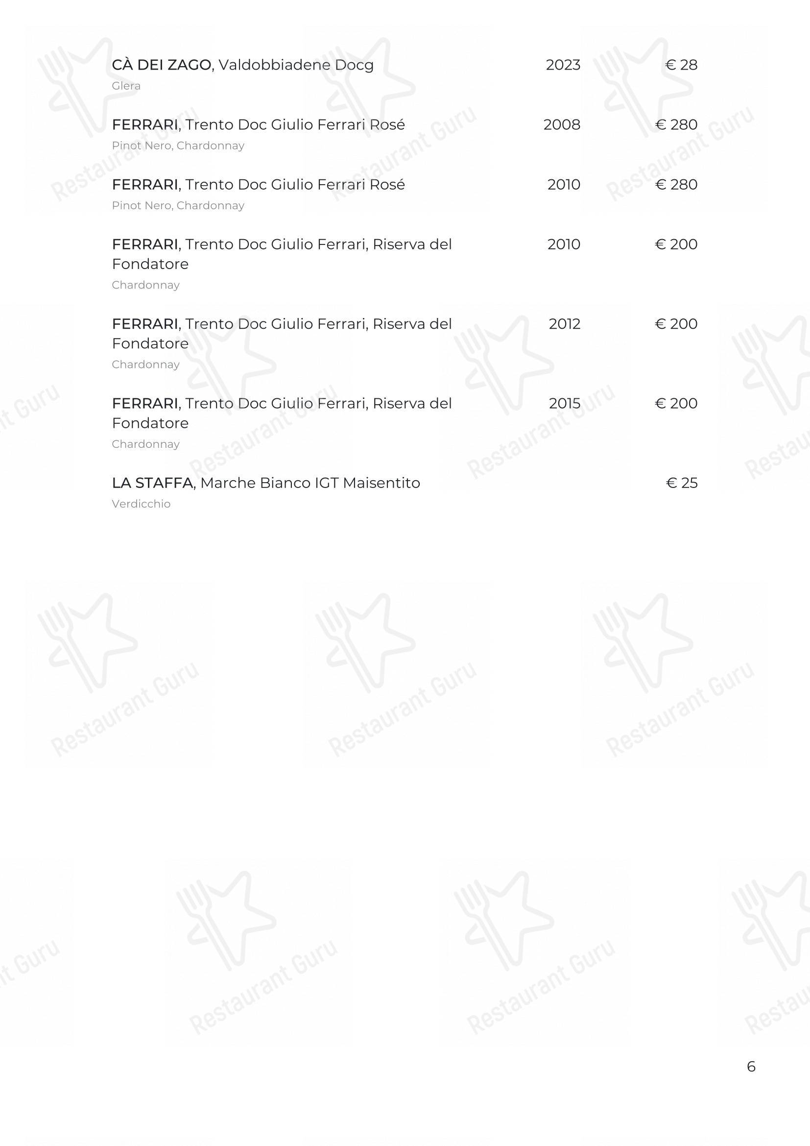 菜单 per Osteria Italia Citabiunda ristorante