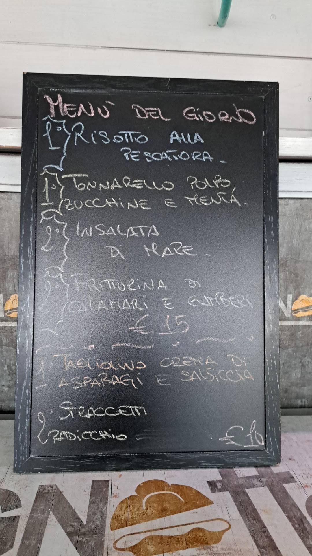Menu di Pagnottella's 