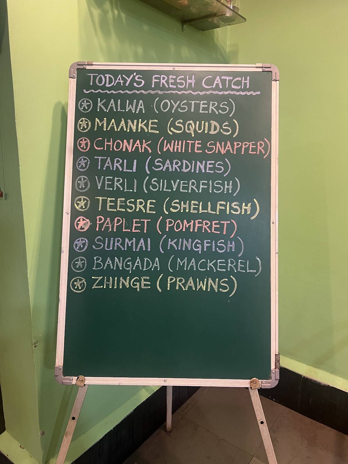 Pai's Meat & Eat menu