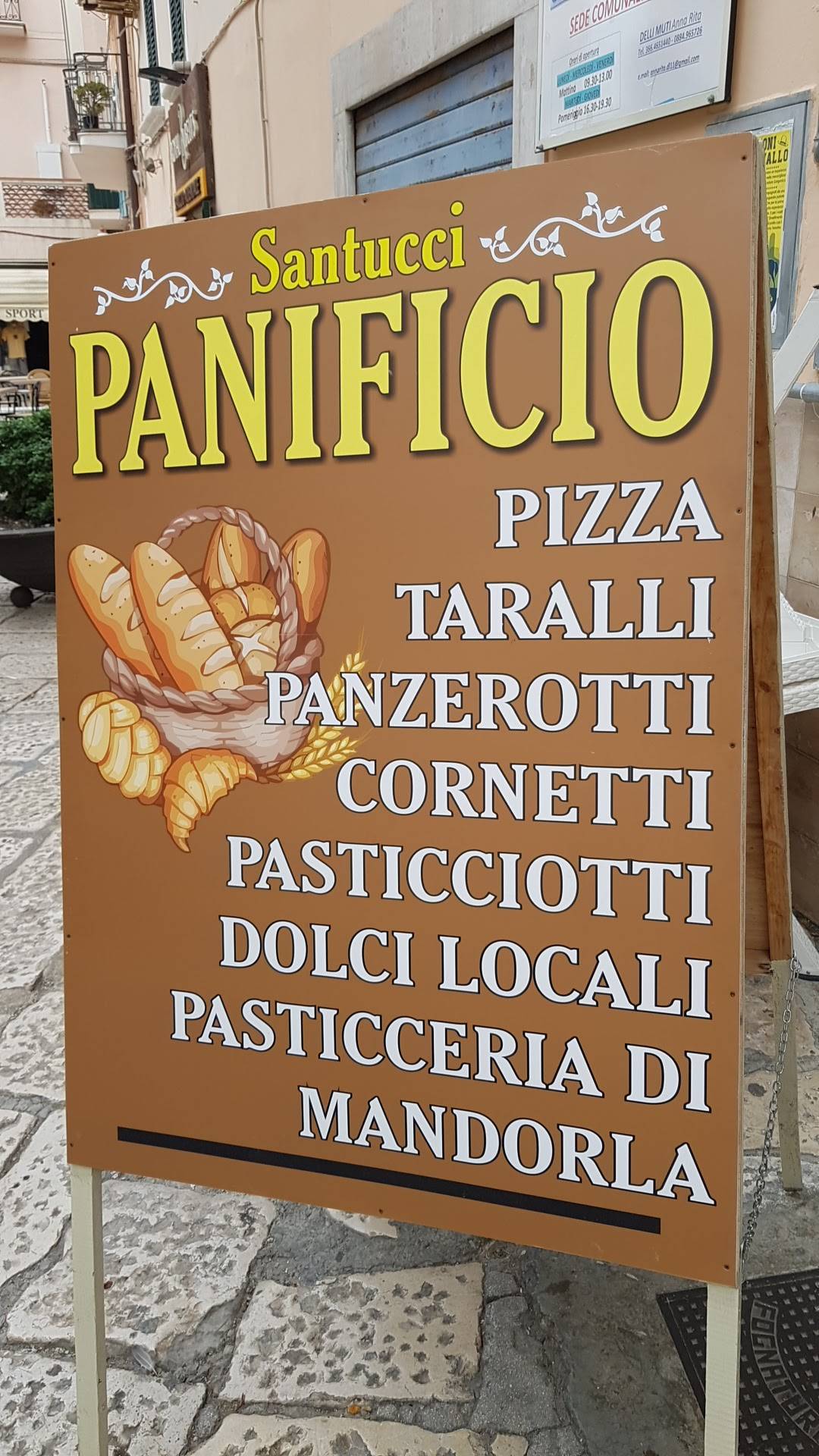 Menu di Panificio Santucci 