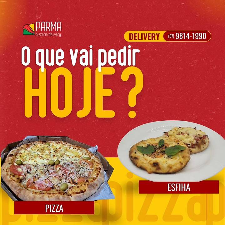 Parma Foods Restaurante Pizzaria e Esfiharia cardápio