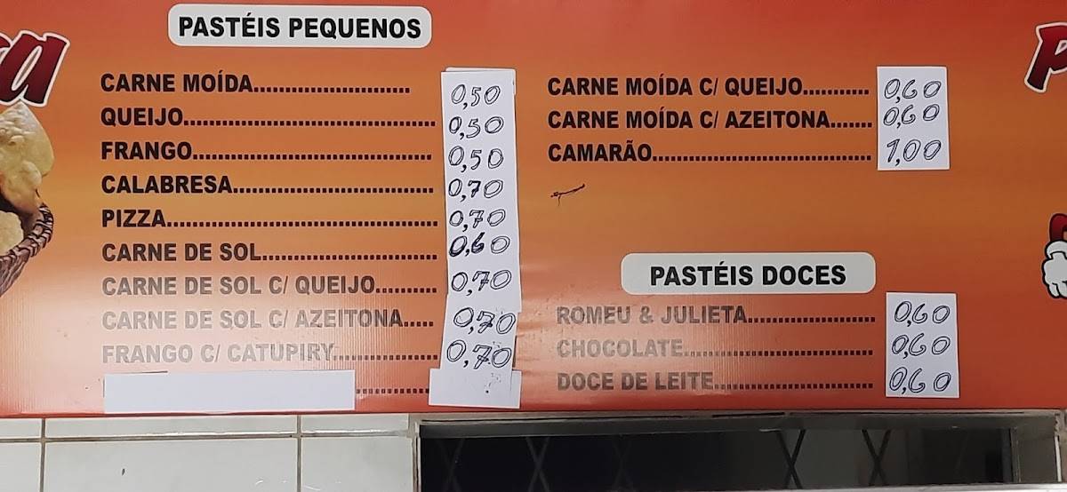 Pastel da Hora - Nova Descoberta cardápio